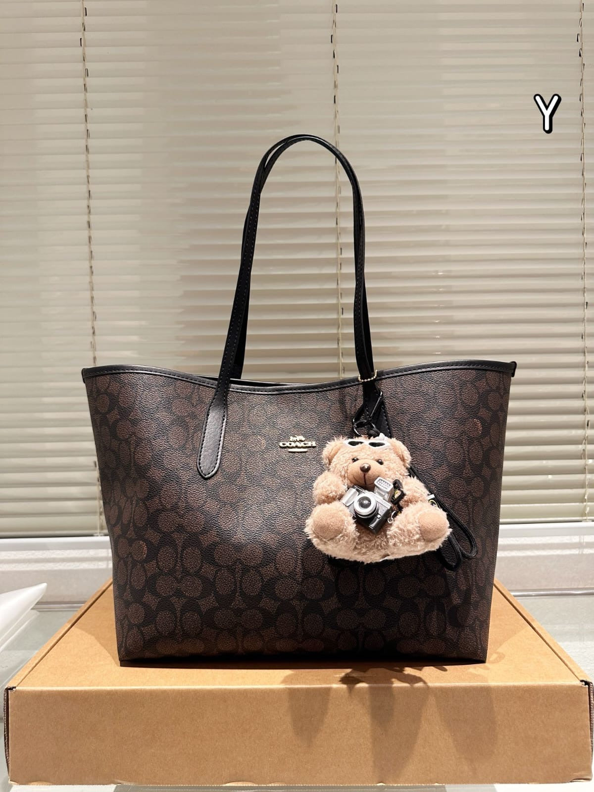 Coach inspired women luxury neverfull everyday bag (preorder only ) size 35x27cm