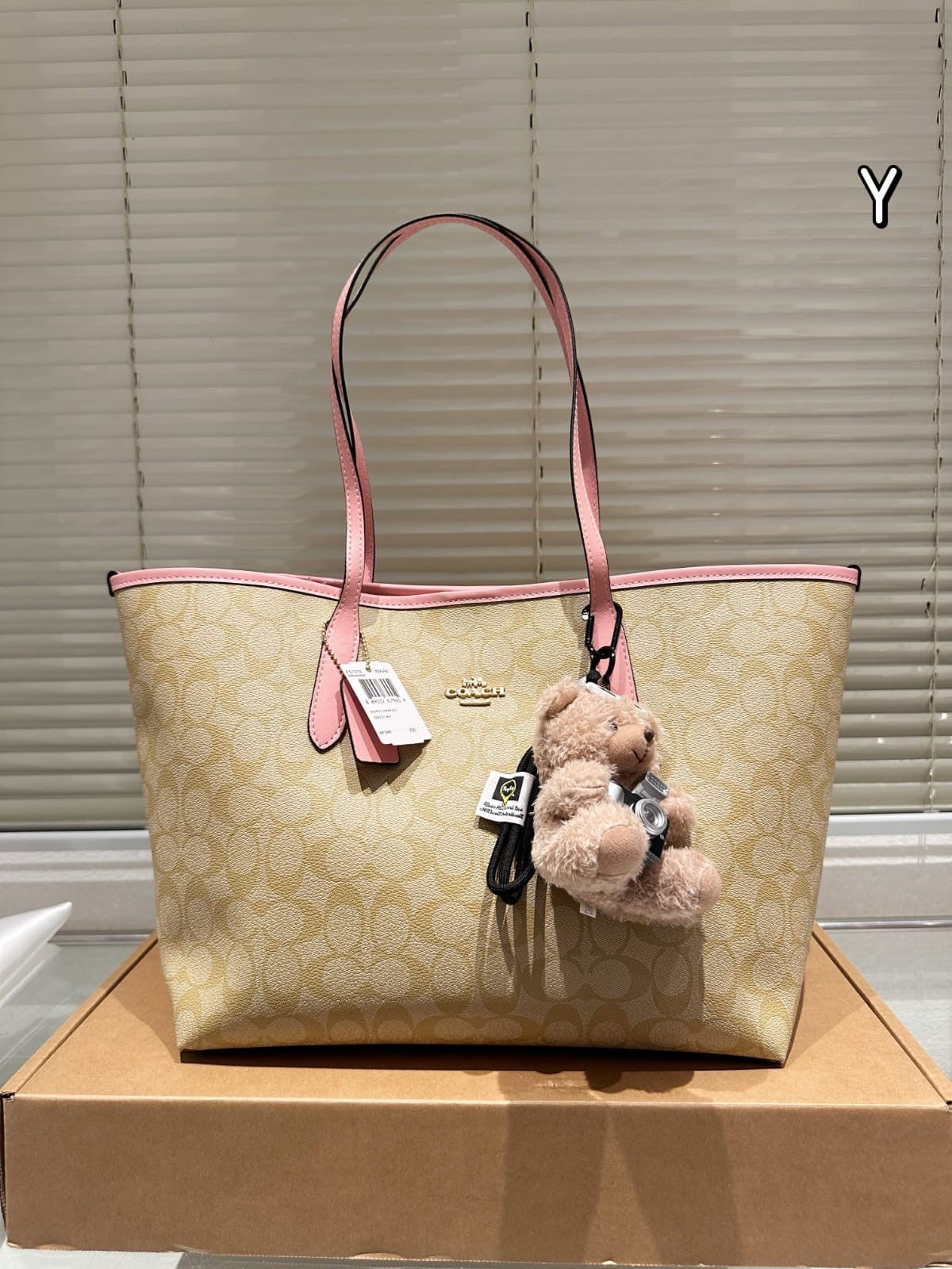 Coach inspired women luxury neverfull everyday bag (preorder only ) size 35x27cm