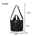 Black Bayswater classic tote bag with long shoulder strap - K505 ( Back in store )