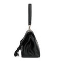 Wine shoulder bag with tassel - K1298