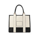 Grey leather look tote bag - 0804-1 ( Large ) Back in stroe