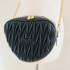 Moumiu black heart bags