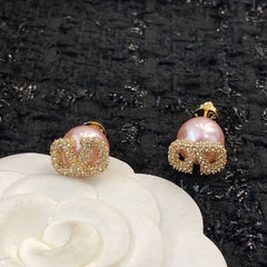 Ladies pearl earrings valentino earrings (preorder)