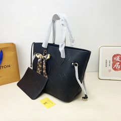 Ladies luxury black set bag