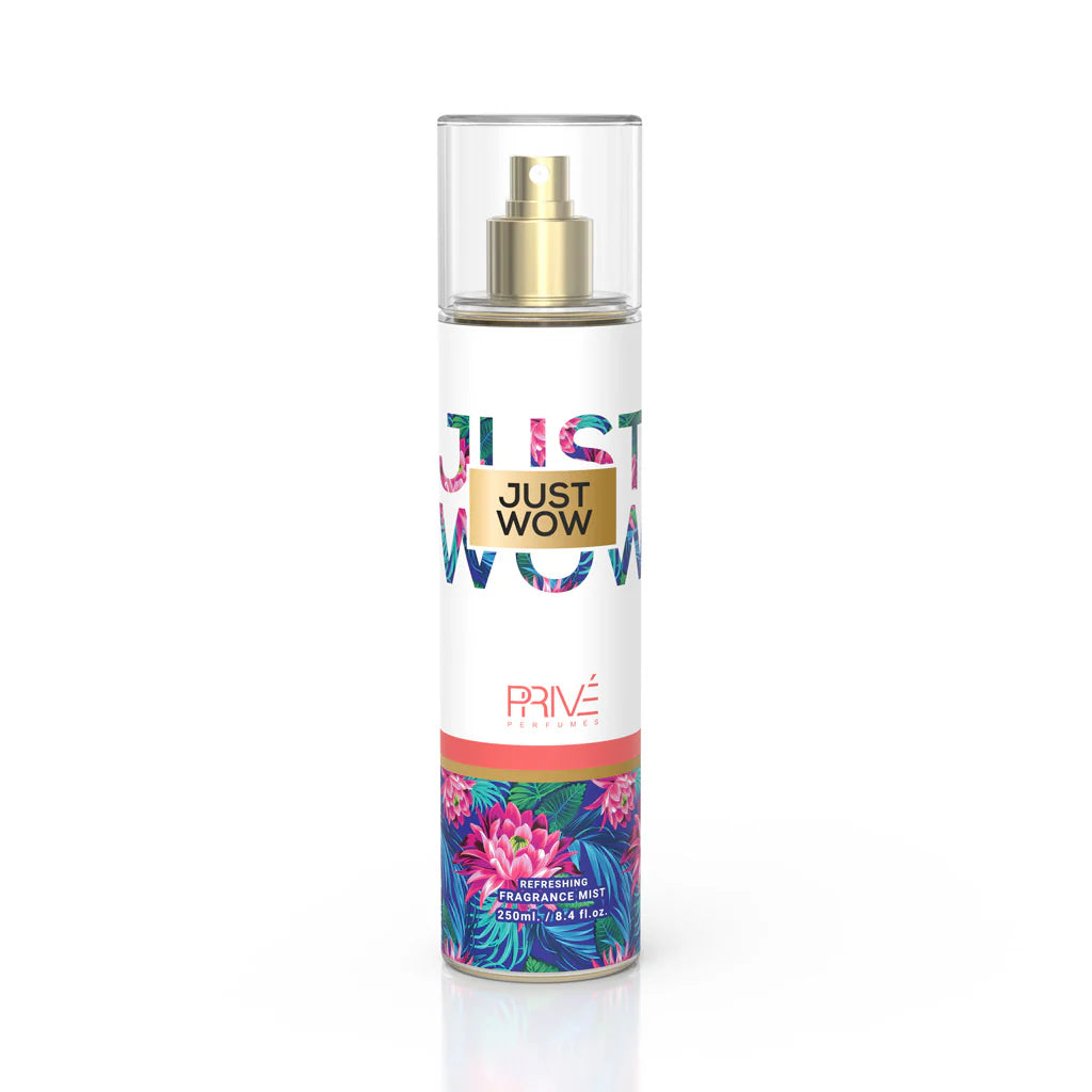 PRIVE Just Wow - Body Mist - 250ml 3-Pack