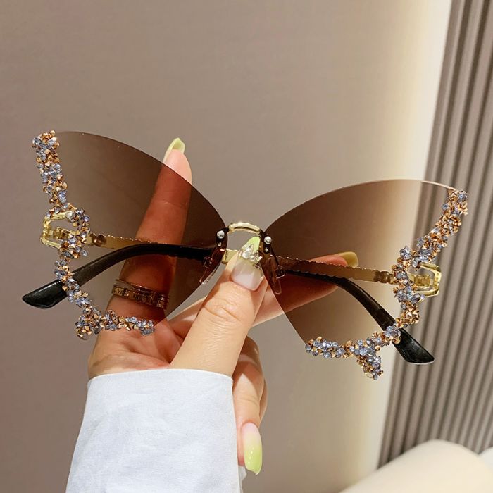 Butterfly Sunglasses in Blue